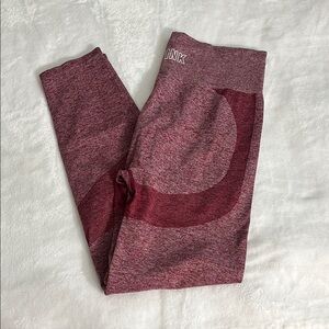 Victoria's Secret Red Seamless Leggings